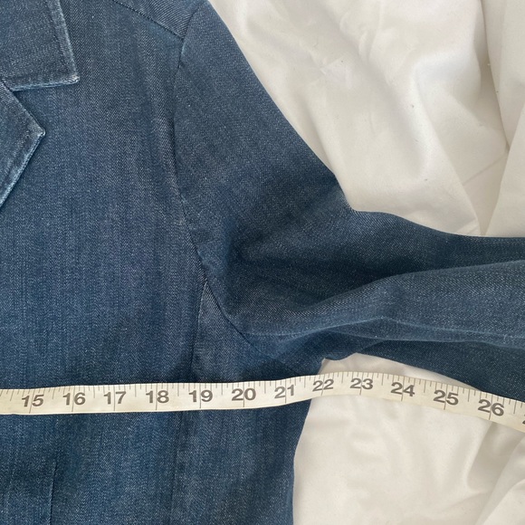 Talbots Denim Jacket. Stretch. Size 18 (XL) - Picture 5 of 9